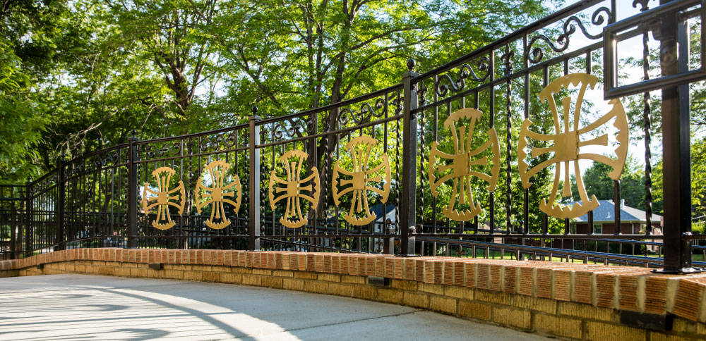 C&H Landscaping Church Renovation Custom Fence