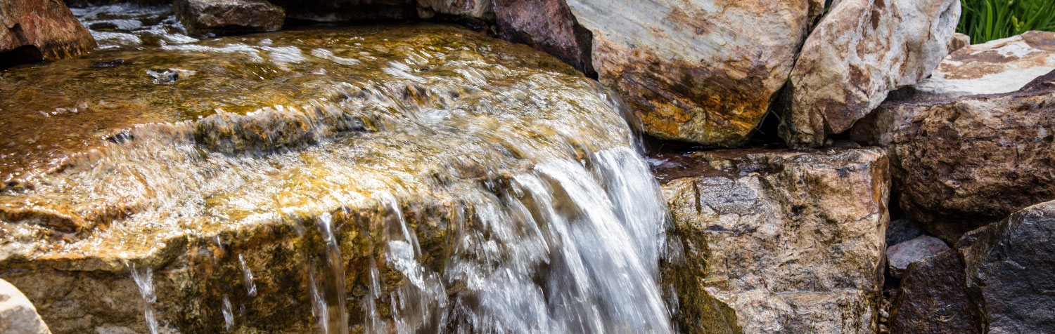 C&H Landscaping Natural Water Feature Landscape Design