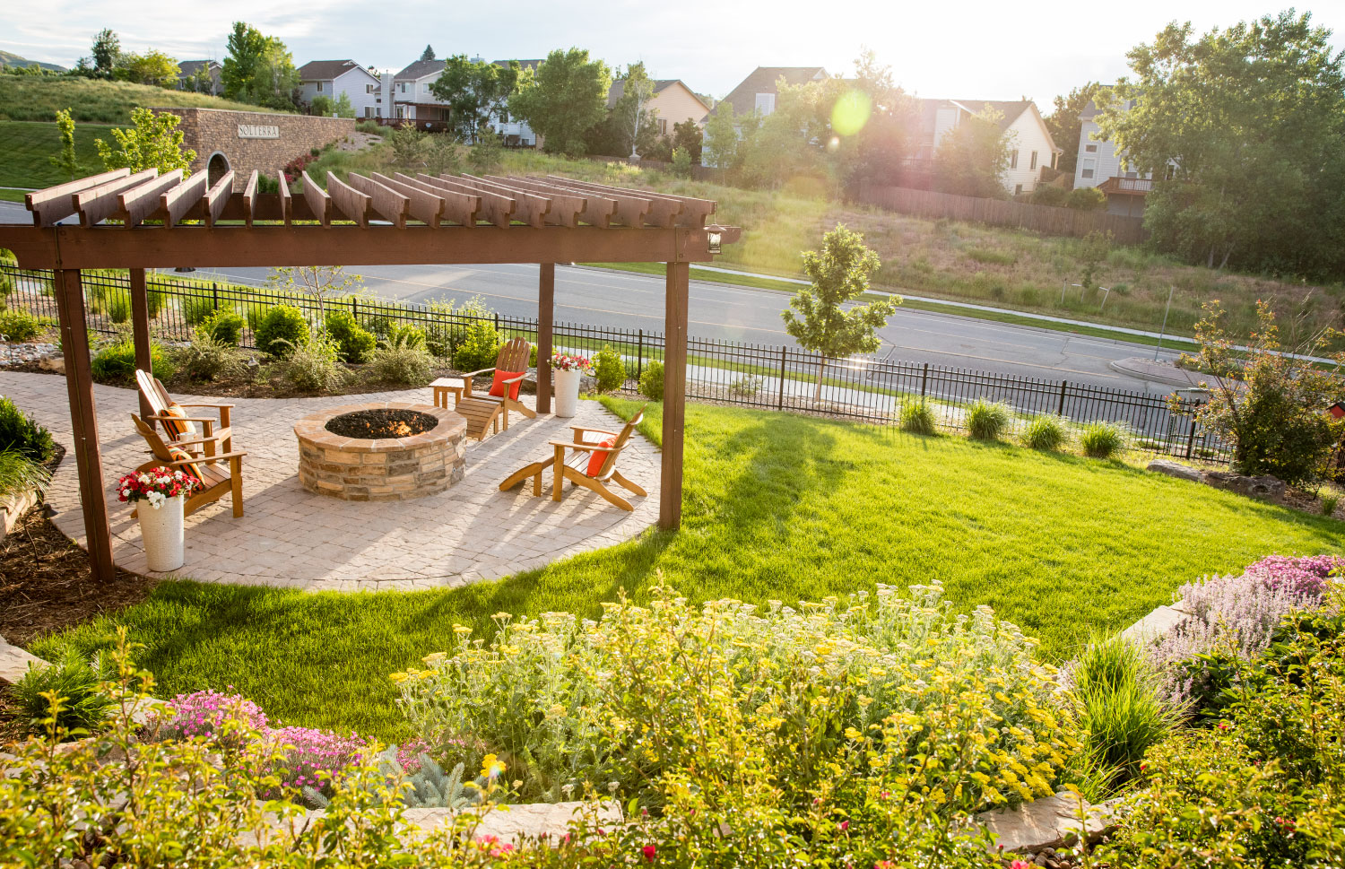 C&H Landscaping Outdoor Patio Landscape Design