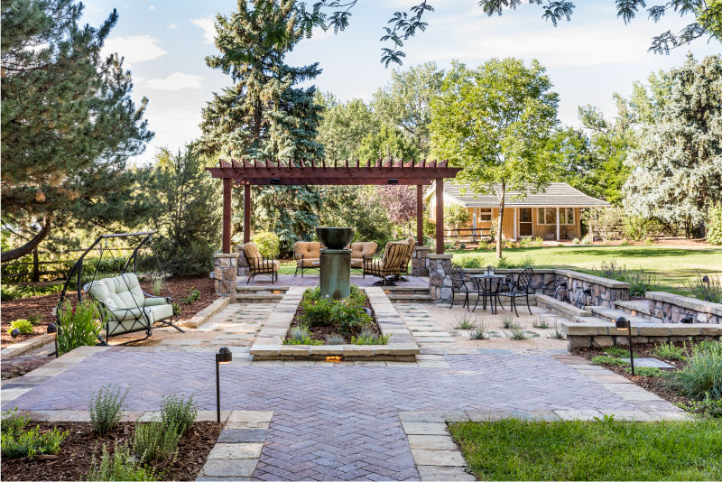 C&H Landscaping Littleton Estate Landscape Design