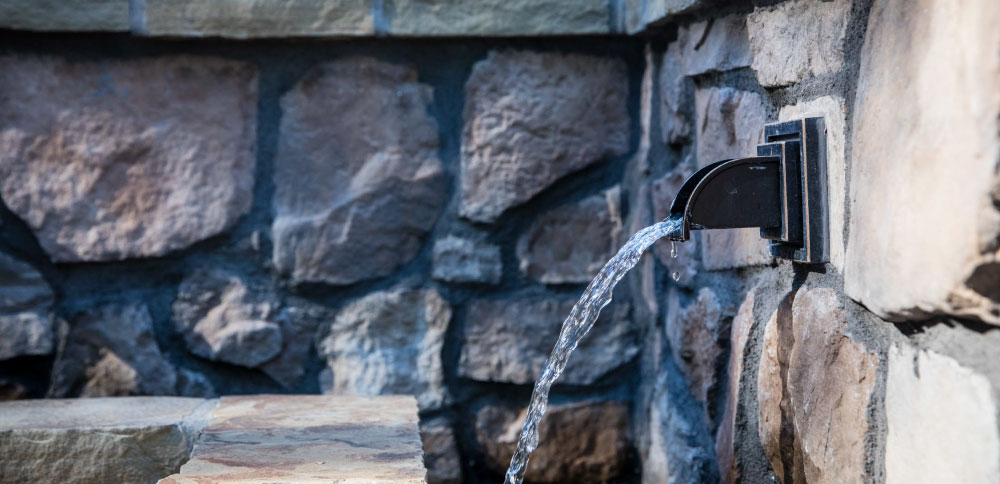 C&H Landscaping Custom Water Feature Landscape Design