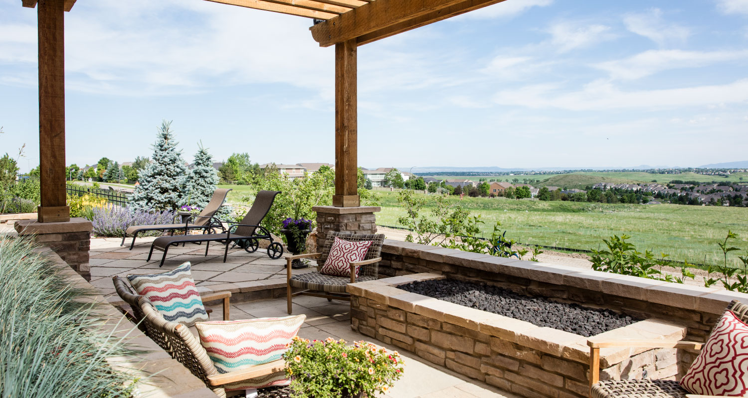 Custom Landscape Design Outdoor Patio