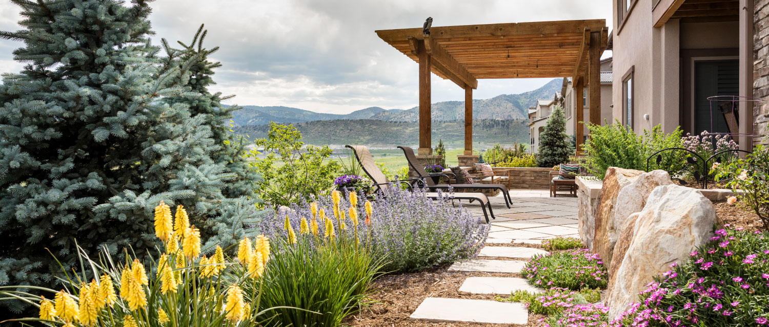 C&H Landscaping Red Rocks Rustic Landscape Design